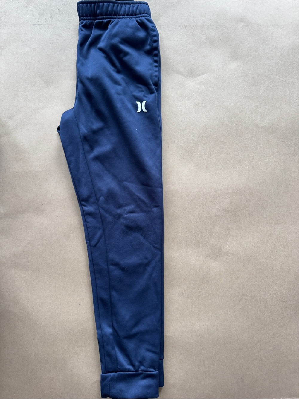 Hurley Boys Navy Blue Athletic Joggers-damaged